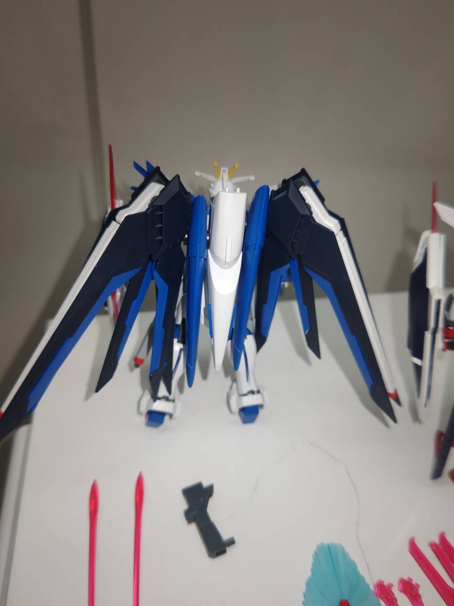 HG ライジングフリーダム イモータルジャスティス組立済 素組_画像8