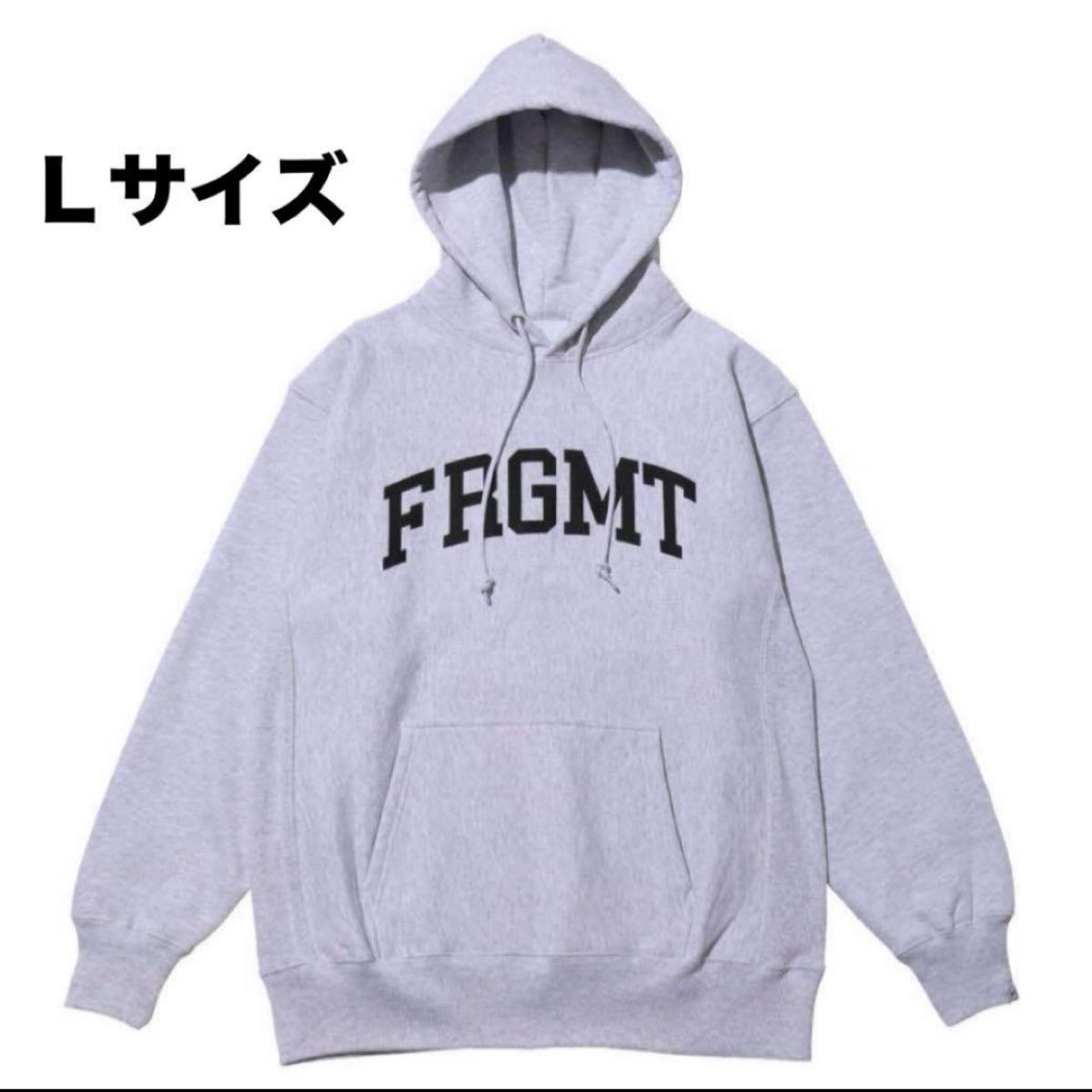 FRAGMENT UNIVERSITY FRGMT SWEAT D グレー L フラグメント スウェット パーカー FRGMT 