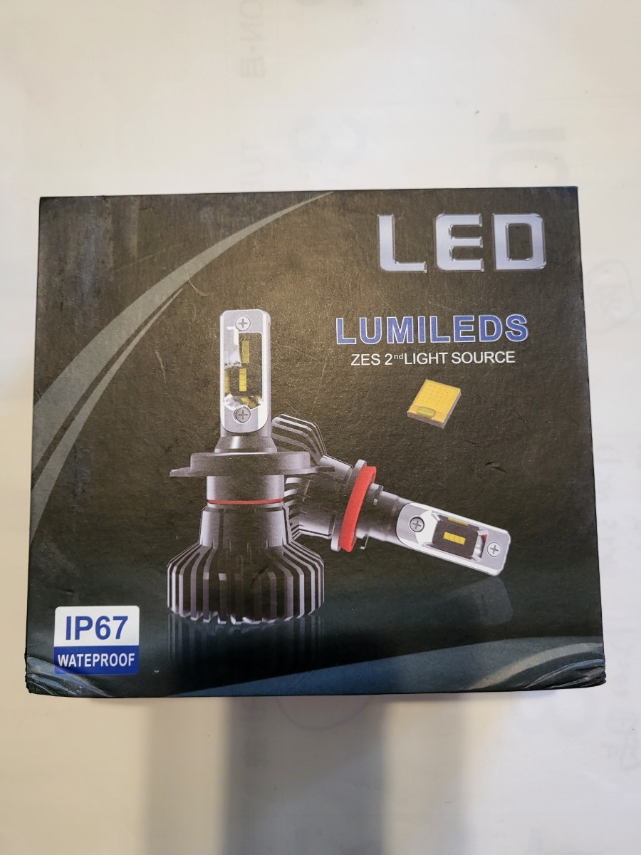 LEDバルブ HB3(9005) ヘッドライト/フォグランプ 中古品 点灯確認済みの画像2