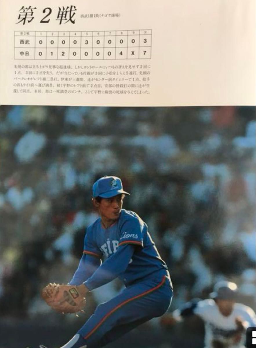 西武ライオンズ 「マニア必見」1988優勝記念写真集