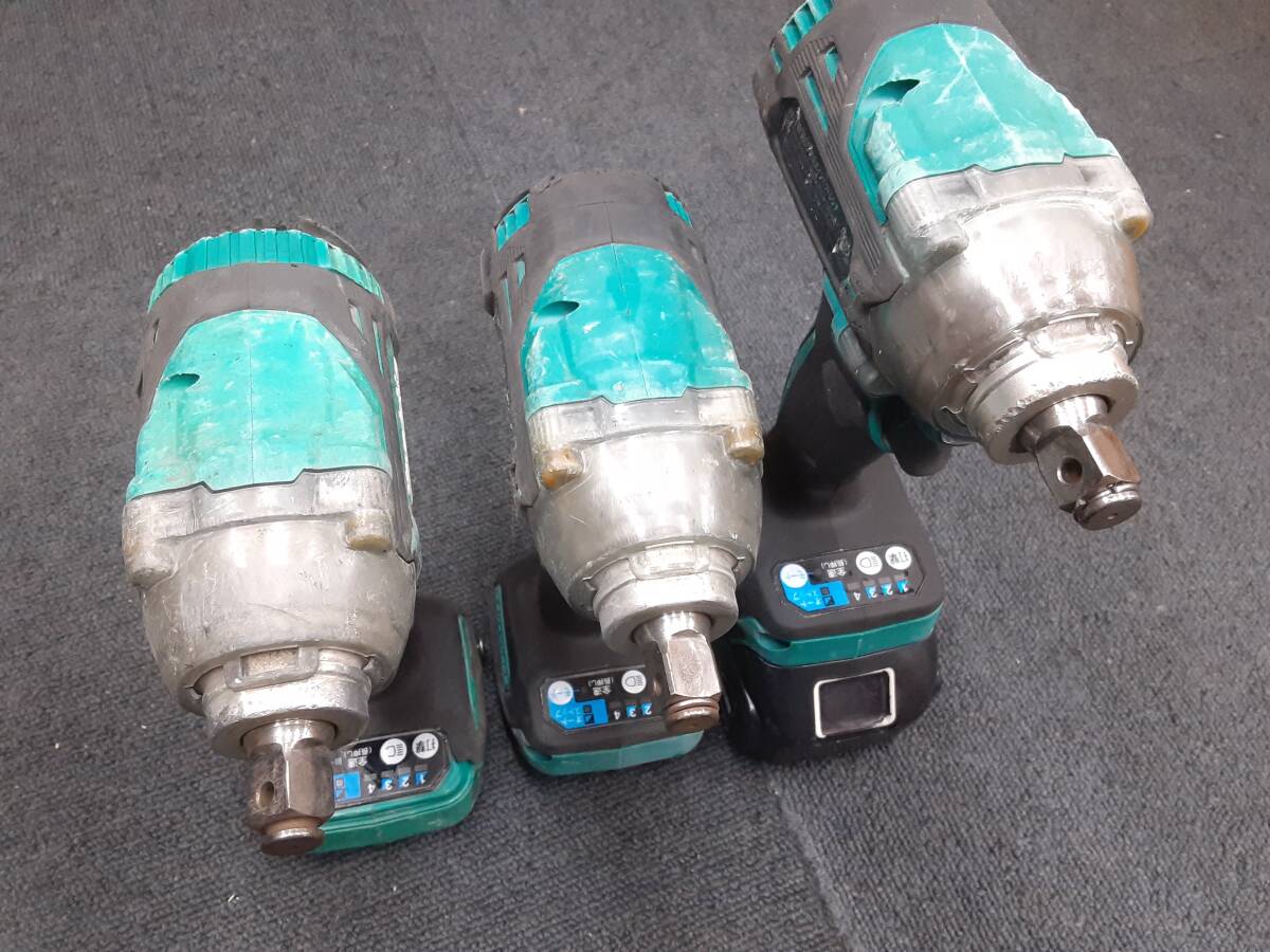 B3215-80★マキタ/makita★インパクトレンチ×3台★TW300Dが３台セット_画像5