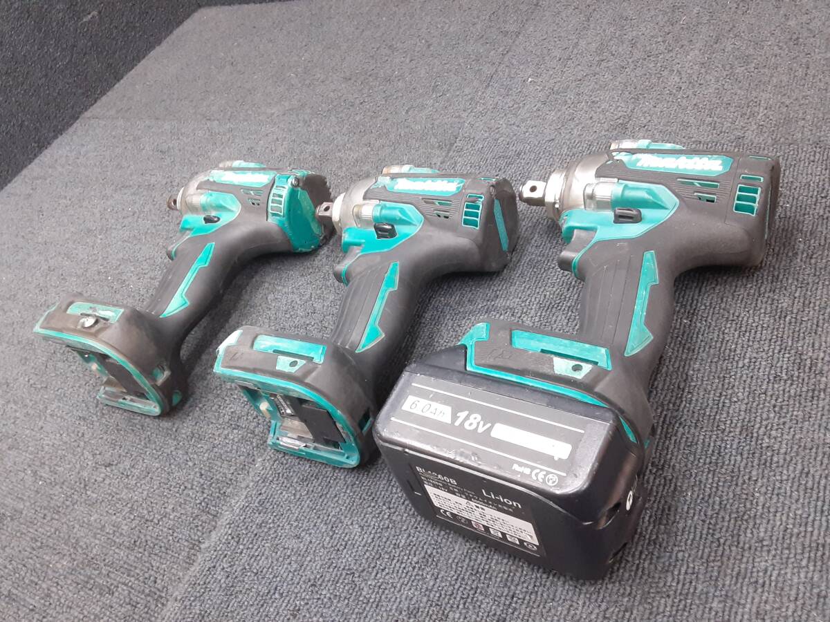 B3215-80★マキタ/makita★インパクトレンチ×3台★TW300Dが３台セット_画像6