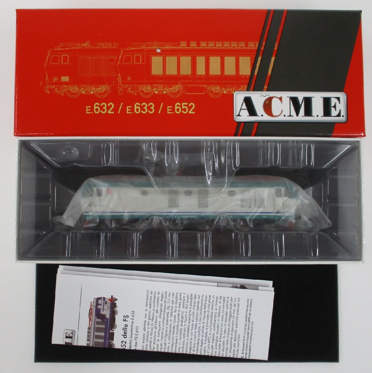 A.C.M.E 60494 Locomotiva E652.056 Livrea XMPR3 Epoca VI[A A.C.M.E 60494 Locomotiva E652.056 Livrea XMPR3 Epoca VI[A