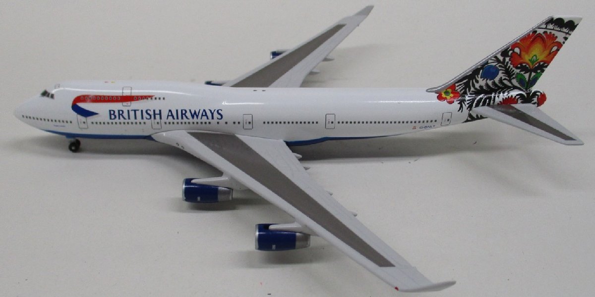 ジェミニ 1/400 B747-400 ブリティッシュエアウェイズ ポーランド G-BNLT [GJBAW020]【B】krt121410_画像4