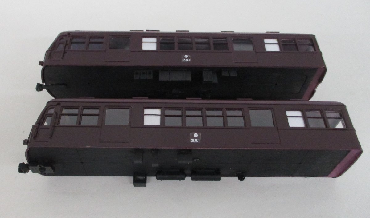  Studio H.O paper car body final product capital Hanshin express electro- iron . sudden 200 shape 2 both set [A\']chh013103