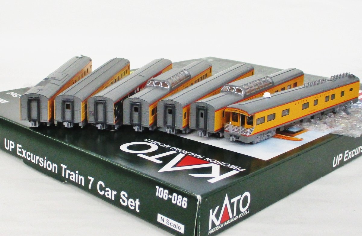 KATO 106-086 UP Excursion Train 7 Car Set【C】oan022108