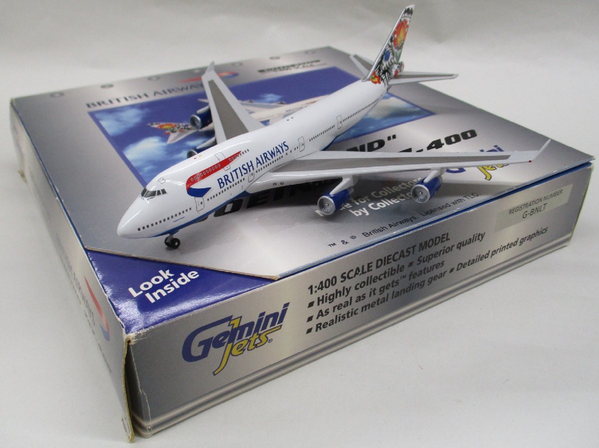 ジェミニ 1/400 B747-400 ブリティッシュエアウェイズ ポーランド G-BNLT [GJBAW020]【B】krt121410_画像1