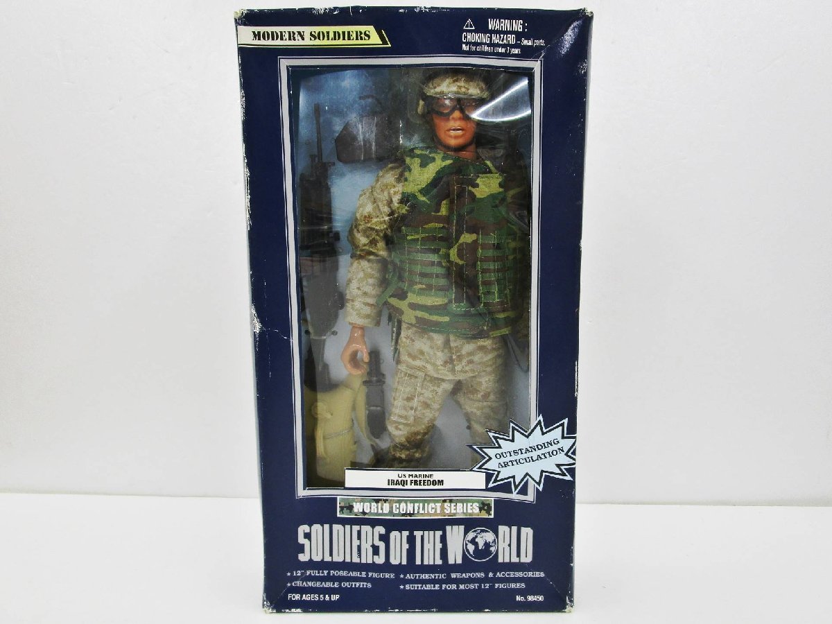 SOLDIERS OF THE WORLD 1/6 アクションフィギュア 米・海兵隊 イラク戦争【ジャンク】mtt013016_画像1