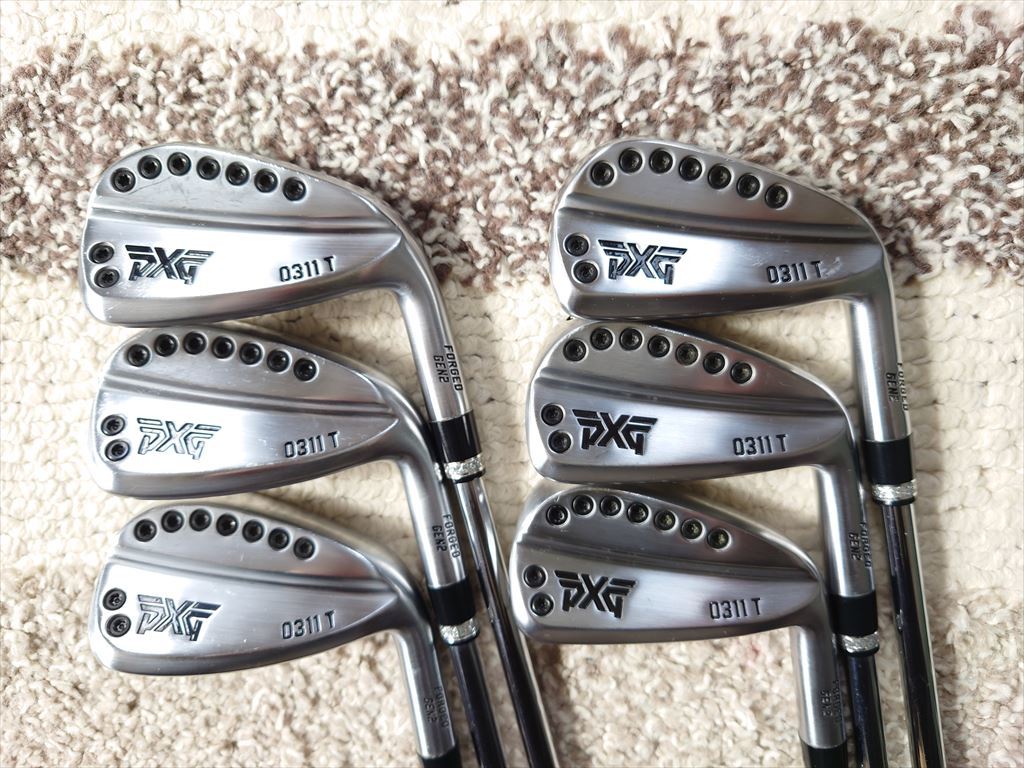 PXG 0311T GEN2 アイアンセット 5I-PW PROJECT X 5.5(S)6本_画像1