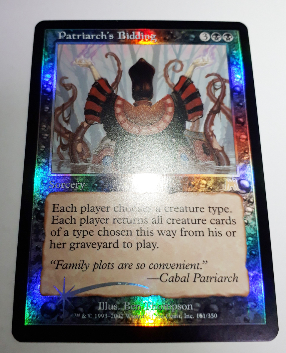 Magic:The Gathering/ONS 総帥の召集 Patriarch's Bidding/英1 FOIL_画像3