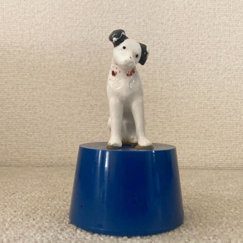 昭和レトロ品】Victor ビクター犬 ニッパー犬 貯金箱/置物 昭和レトロ品】Victor ビクター犬 ニッパー犬 貯金箱/置物