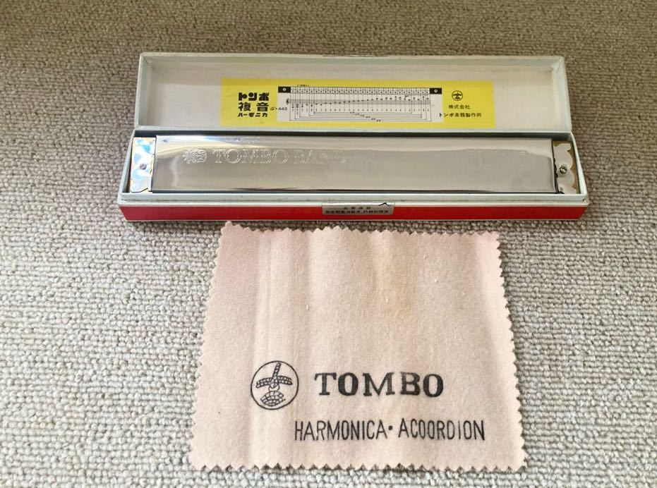 TOMBO BAND HARMONICA 30 TONES/トンボ バンド ハーモニカ /楽器 /複音ハーモニカ の画像3