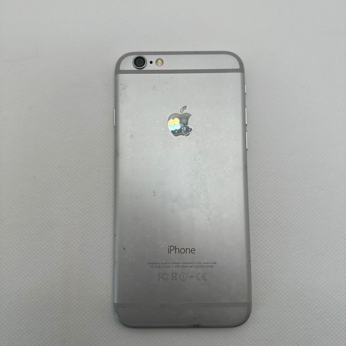 中古 iPhone6 MG4H2J/A 64GB シルバー SIMフリー_画像2