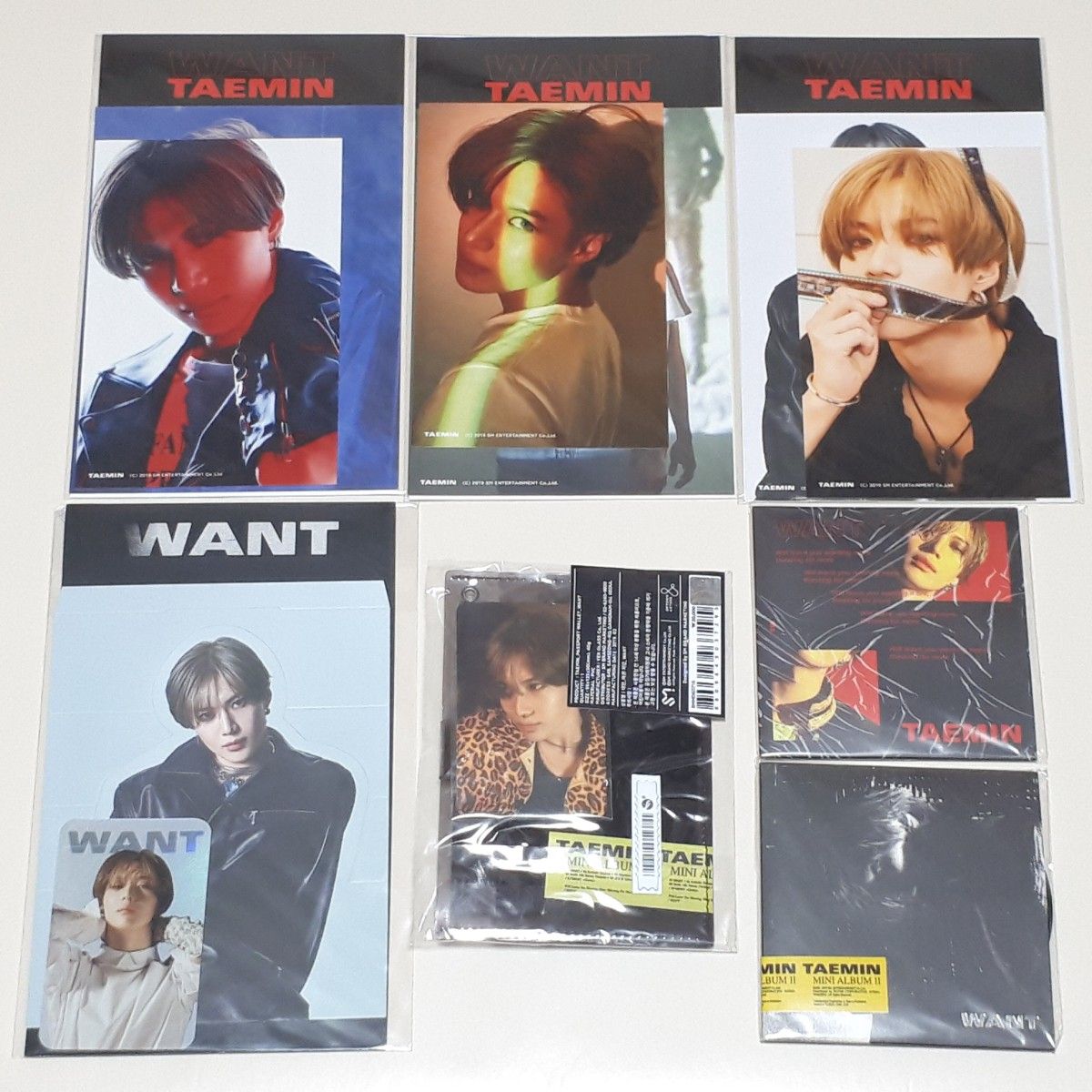 SHINee TAEMIN テミン WANT 公式グッズ｜Yahoo!フリマ（旧PayPayフリマ）