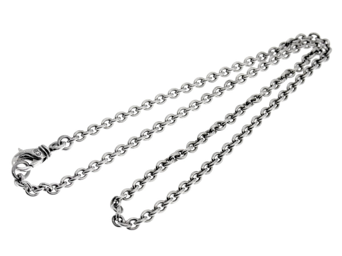 クロムハーツ CHROME HEARTS ■ 【 NE CHAIN 20 】 NEチェーン シルバー ネックレス　31418