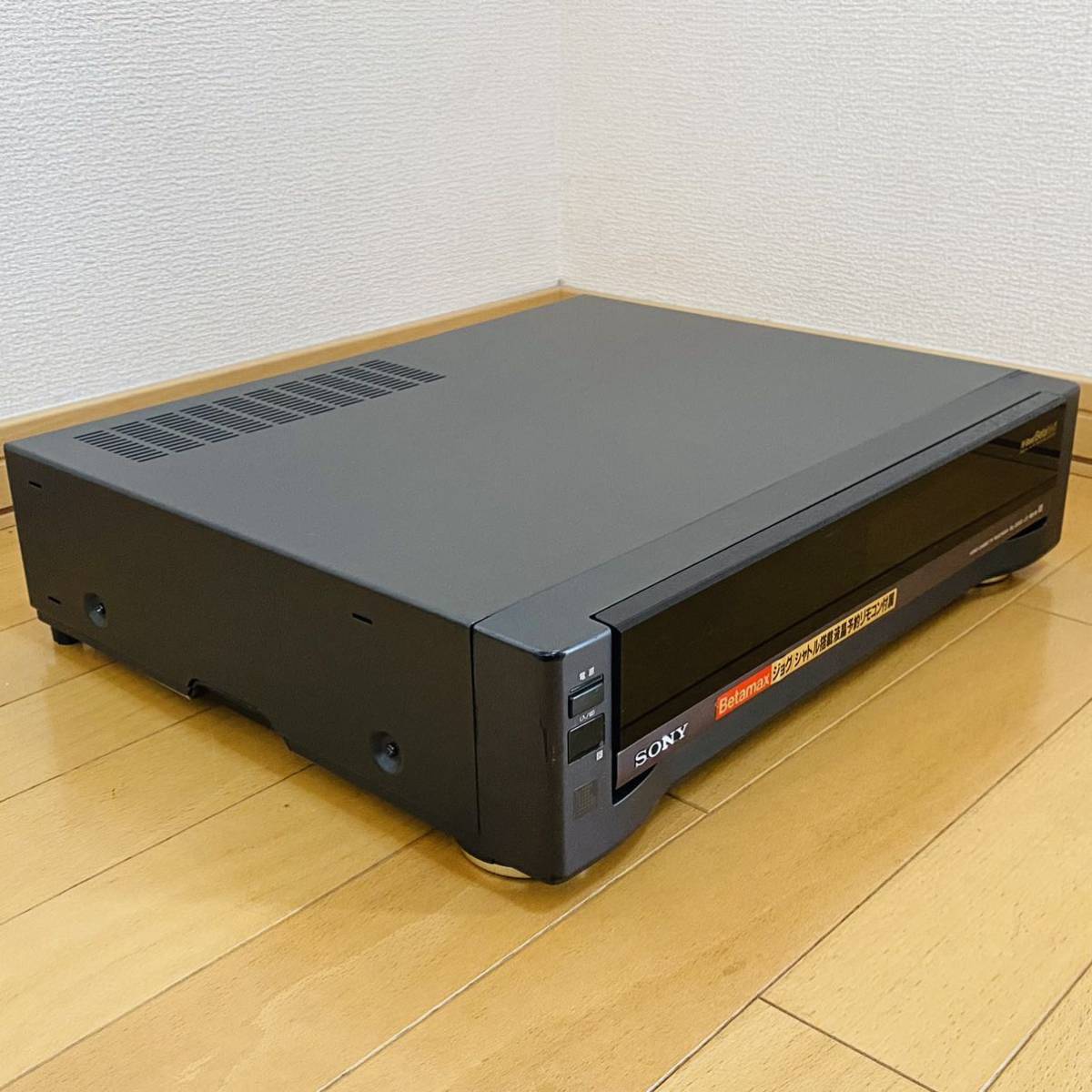 SONY ソニー Betamax ベータマックス SL-200D ハイバンドベータ ベータビデオデッキ β 1995年製 中古 動作確認済み 現状品 当時物 希少の画像7