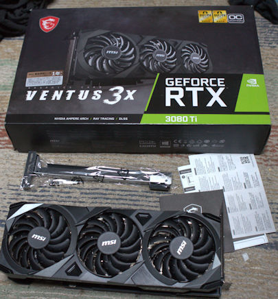 難あり MSI GeForce RTX 3080 Ti VENTUS 3X 12G OC_画像1