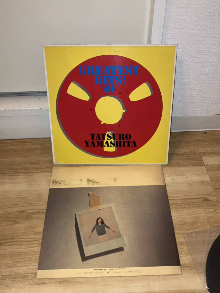 1ST PRESS！山下達郎 Greatest Hits! Of Tatsuro Yamashita Air RAL-8803 アナログ盤レコード RIDE ON TIME JAPAN NM_画像4