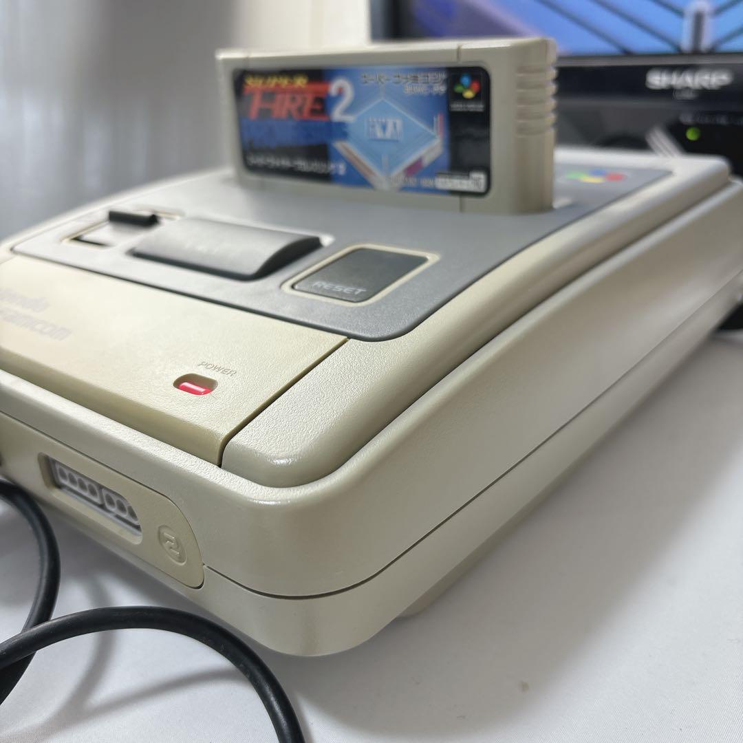 【24時間以内発送】スーパーファミコンHDMI変換器付き　令和薄型TV仕様