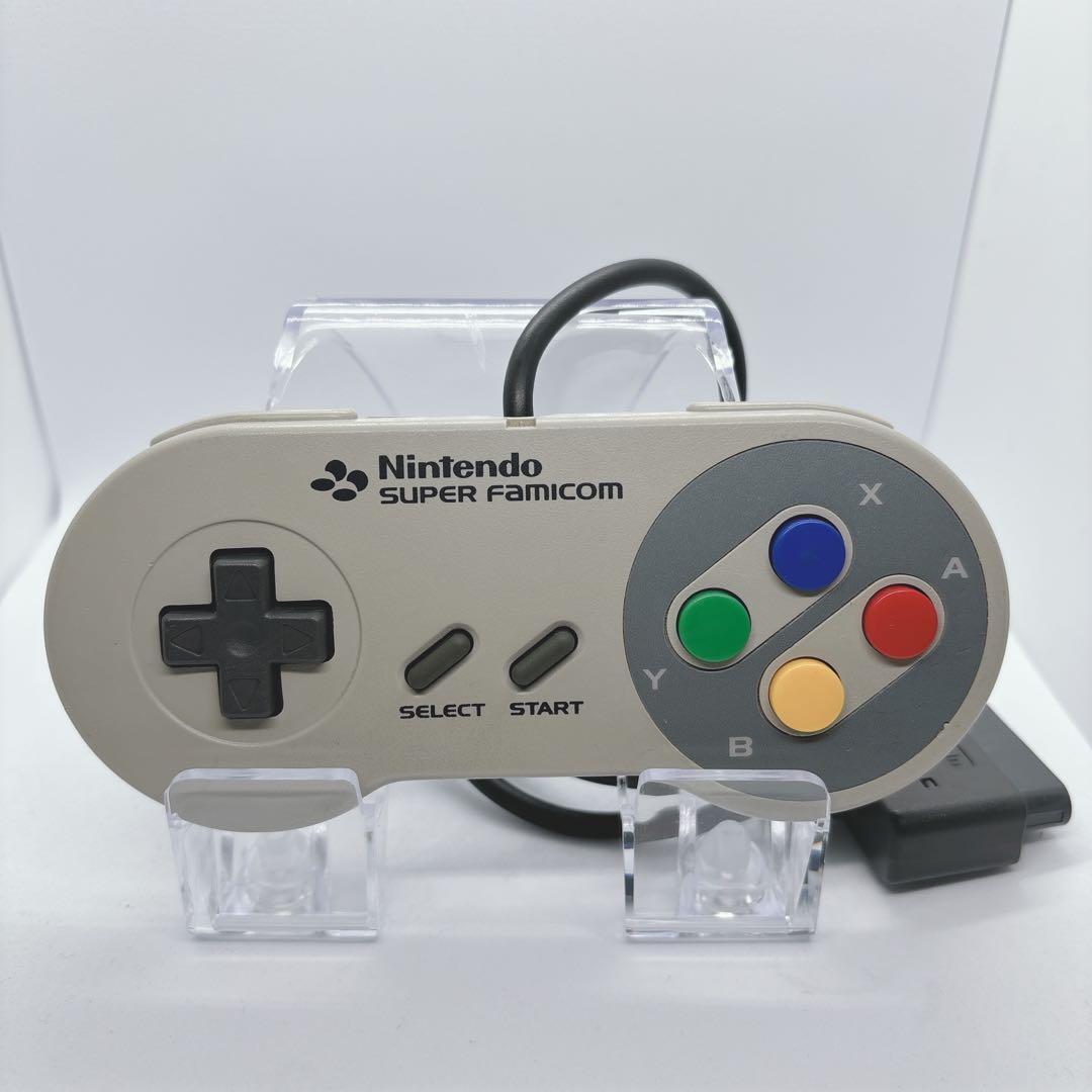 【メンテナンス済】スーパーファミコンコントローラー　レストア　ゴム未交換品_画像1