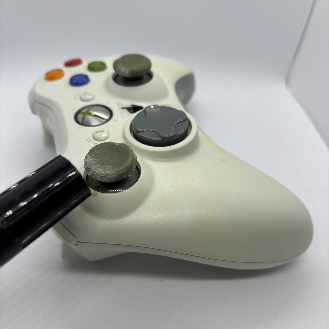 XBOX360 original controller stick rubber deterioration equipped photograph chronicle 