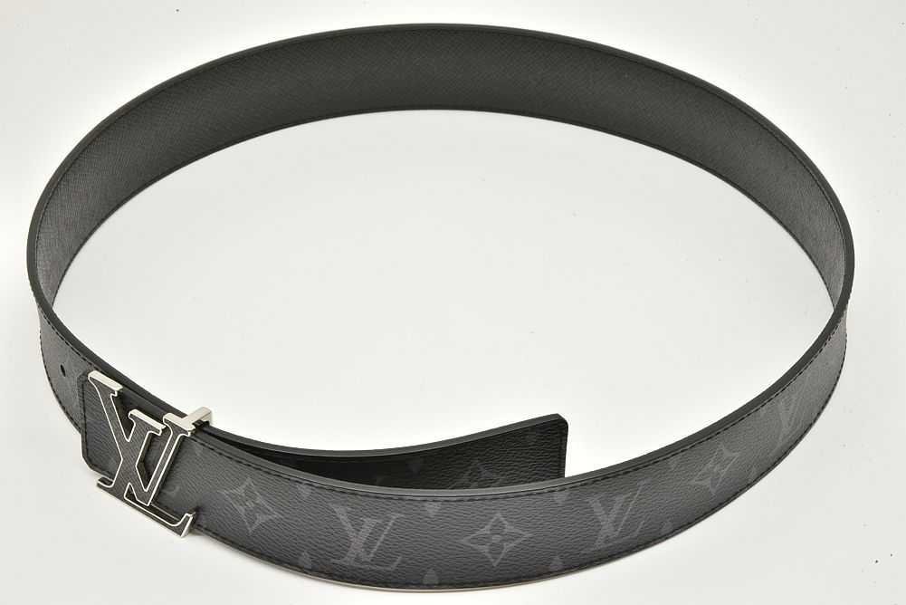 ヴィトン モノグラム エクリプス タイガ ベルト LV イニシャル 40MM リバーシブル ノワール 90/36 M1057_画像2