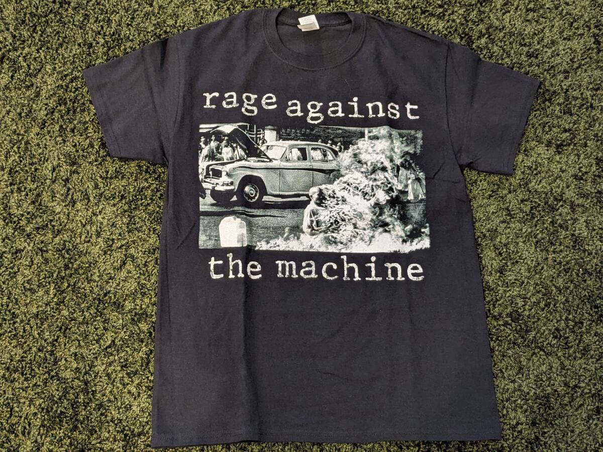 未使用 RAGE AGAINST THE MACHINE Tシャツ Mサイズの画像1