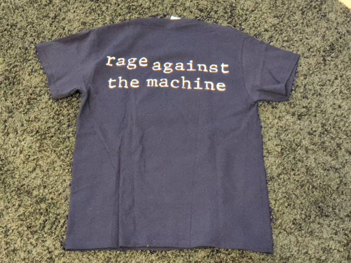 未使用 RAGE AGAINST THE MACHINE Tシャツ Mサイズの画像4