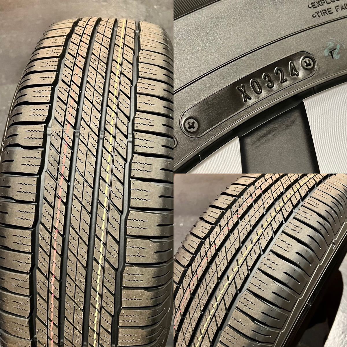 新車外し品！！ TOYOTA 新型ランクル70 純正ホイール+ DUNLOP GRANDTREK AT23 265/70R16 4本セット_画像8