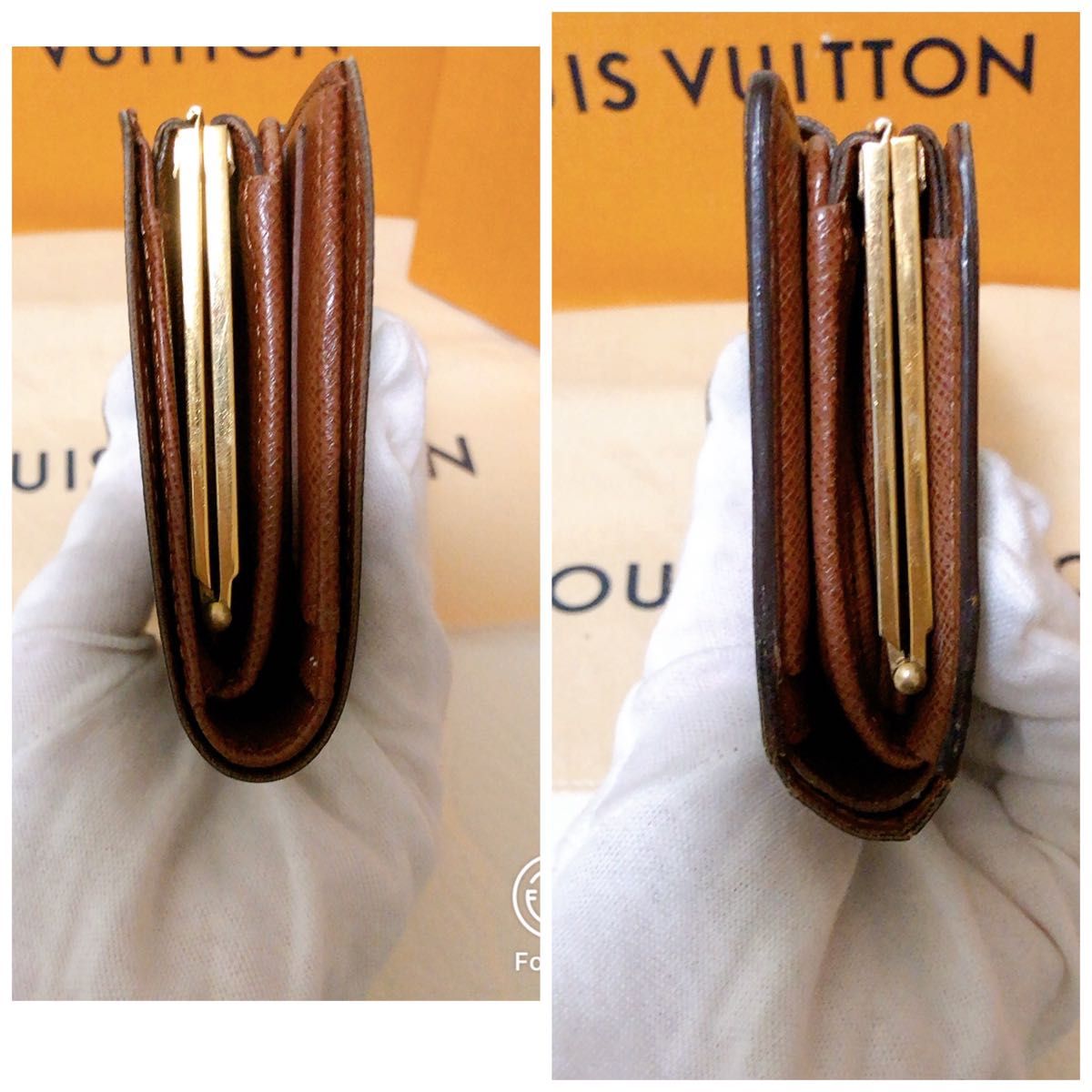 最終お値下げ極上美品 ルイヴィトンがま口財布 モノグラム 最終お値下げ極上美品 ルイヴィトンがま口財布 モノグラム