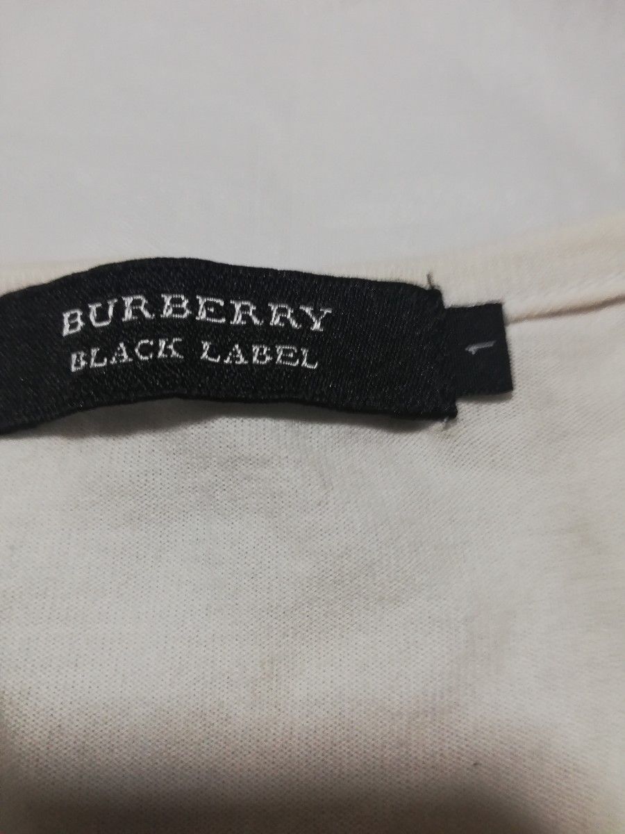 BURBERRYBLACK LABEL　バーバリーロングTシャツ