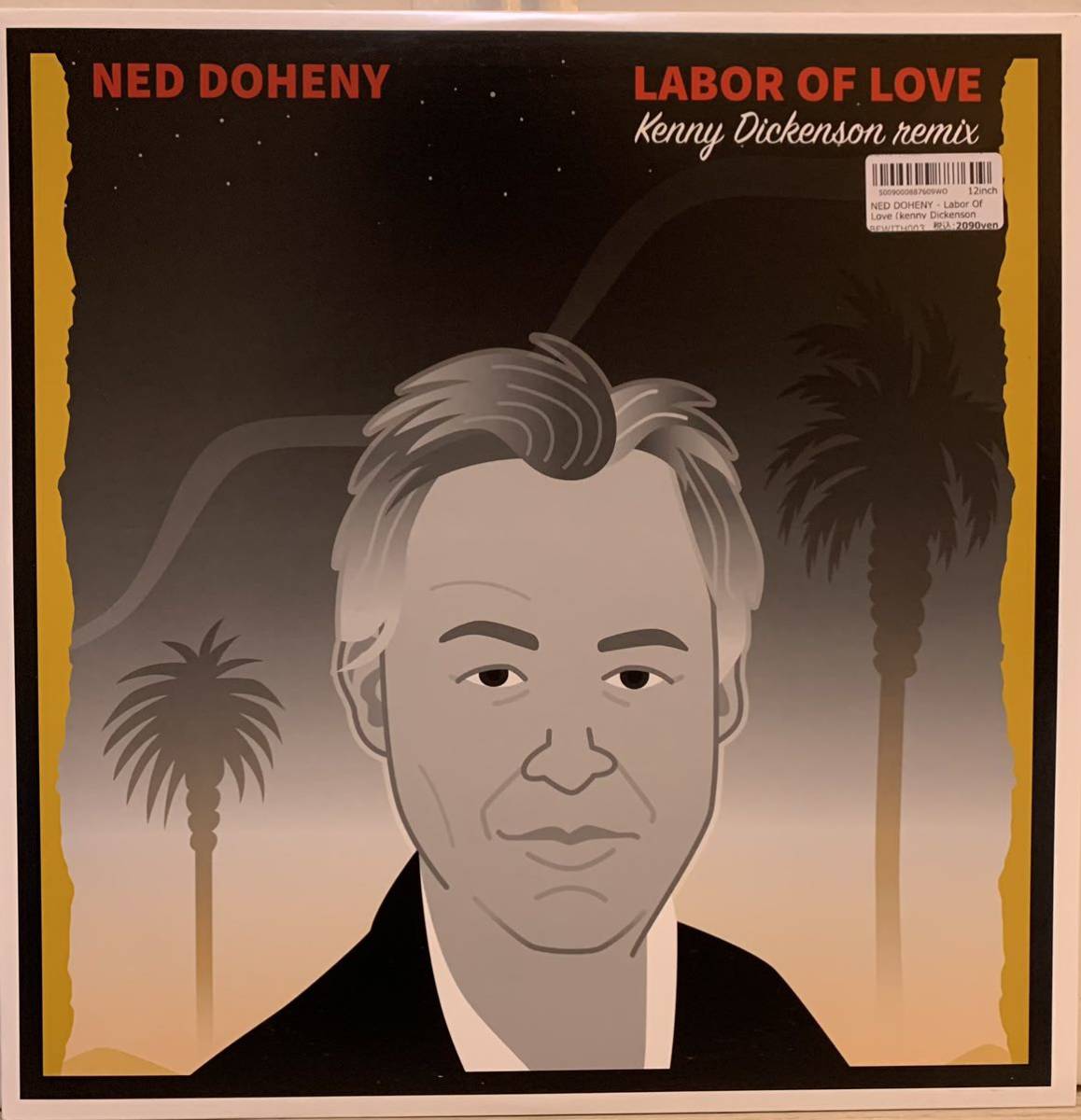 レコードストアデイ限定500枚 AORディスコ ☆ Ned Doheny - Labor Of Love (Kenny Dickenson Remix) /Be With Records / _画像1