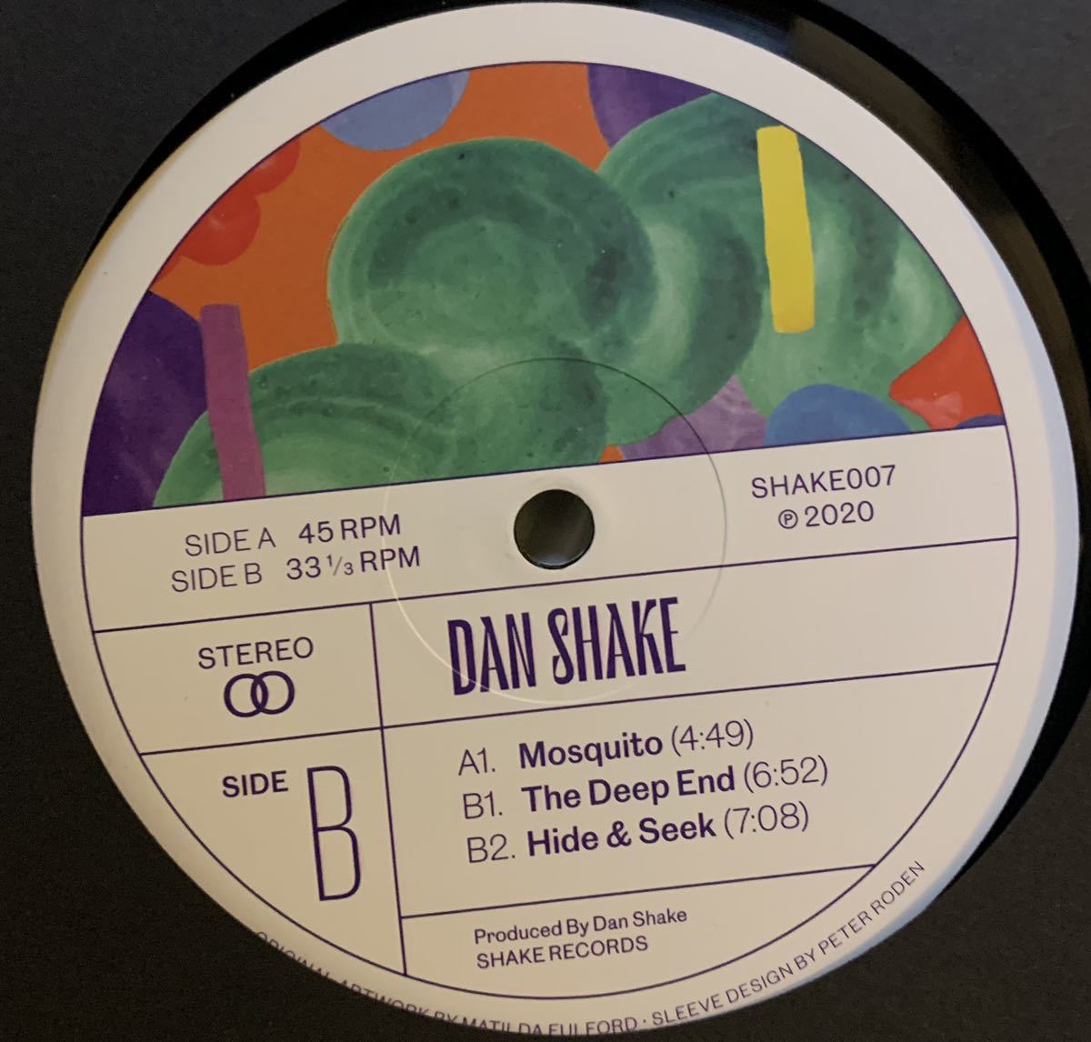 Dan Shake - Mosquito /Shake SHAKE007 /Moodymann /Theo Parrish_画像1