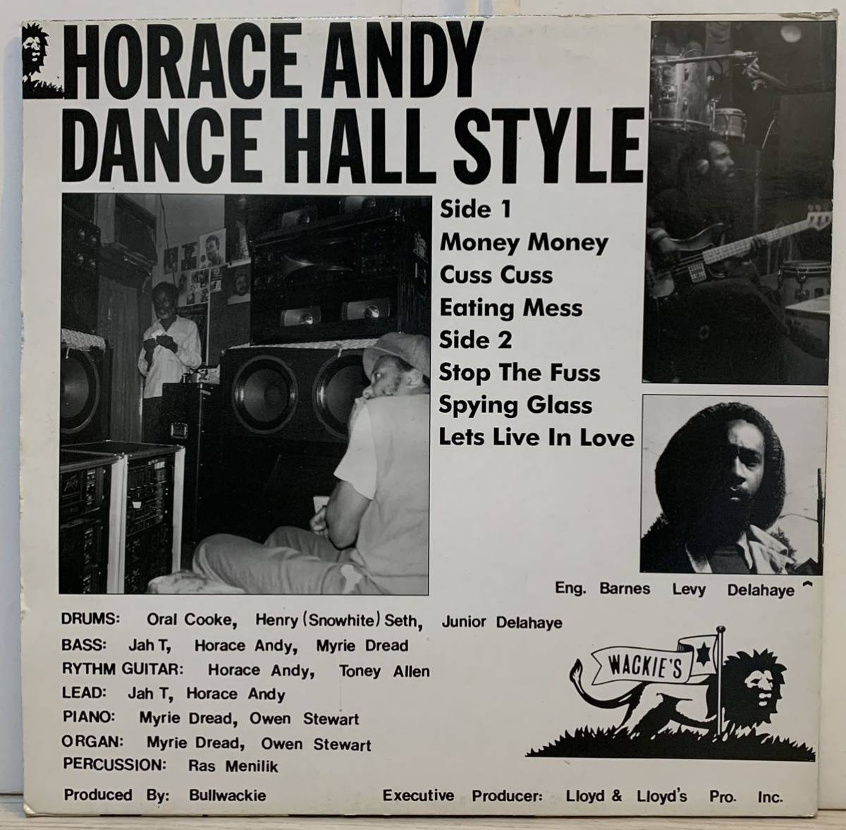 Horace Andy - Dance Hall Style /Wackie's / 98年Reissue_画像2