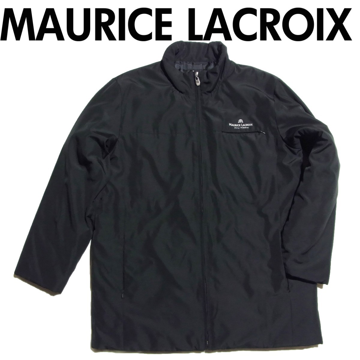 MAURICE LACROIX モーリスラクロア 中綿 コート M 黒 ブラック