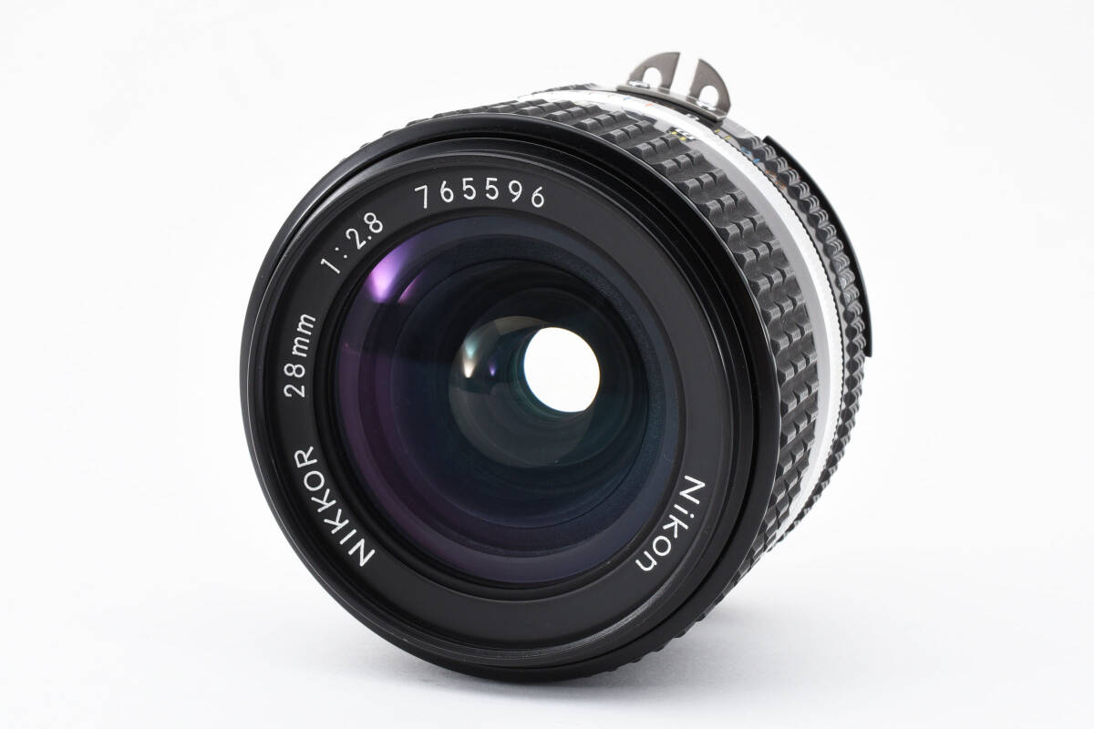 ☆極上美品☆Nikon Ai-s Nikkor 28mm F2.8 ニコンニッコール☆外観綺麗☆☆動作良好☆＊482_画像4