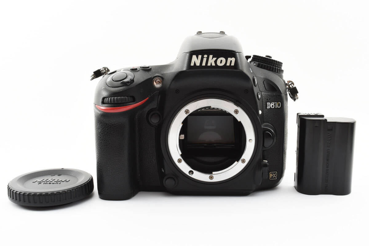 ☆美品☆Nikon D610 ボディ ニコン バッテリー付属 ☆外観綺麗☆☆動作専門店で確認済☆＊487_画像1