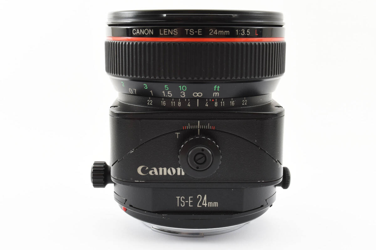 ☆美品☆Canon TS-E 24mm F3.5L レンズフロントキャップ付属 キャノン ☆外観綺麗☆☆動作良好☆＊495_画像8