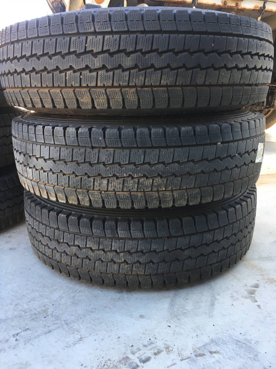 205/85R16 6本スタッドレスタイヤ ホイールSET 16×5.5J 5穴WINTER MAXX バリ山 22年製造 トラック バス ダンプ 直接引き渡しのみ_画像7