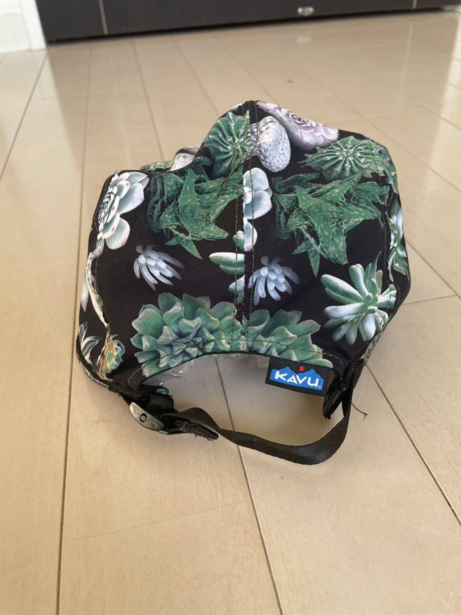 【送料無料】 KAVU カブー　ストラップキャップ　CAP アメリカ製 USA製 　Lサイズ_画像4