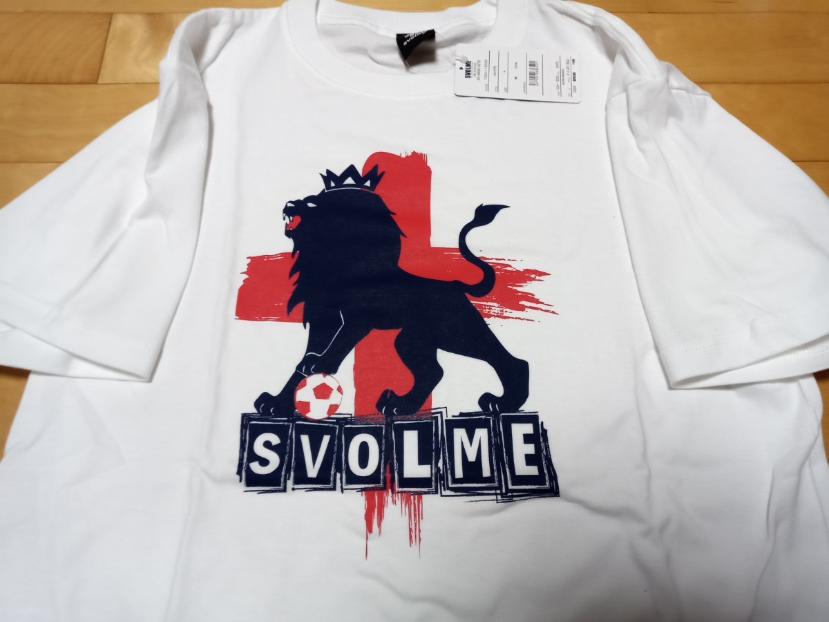 イングランド 半袖Tシャツ SVOLME スボルメ サッカー フットサル 1-8_画像2