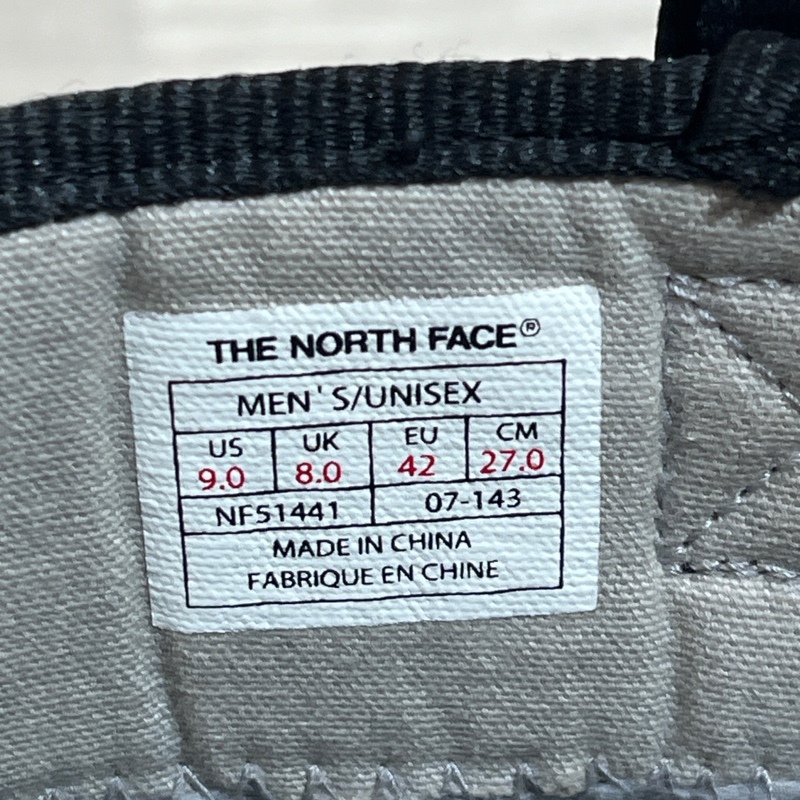 THE NORTH FACE/ザ ノースフェイス/TRAVERSE BC BOOTIE Men's/トラバースBCブーティ/NF51441/ショートブーツ/ブラック/27.0cm_画像9