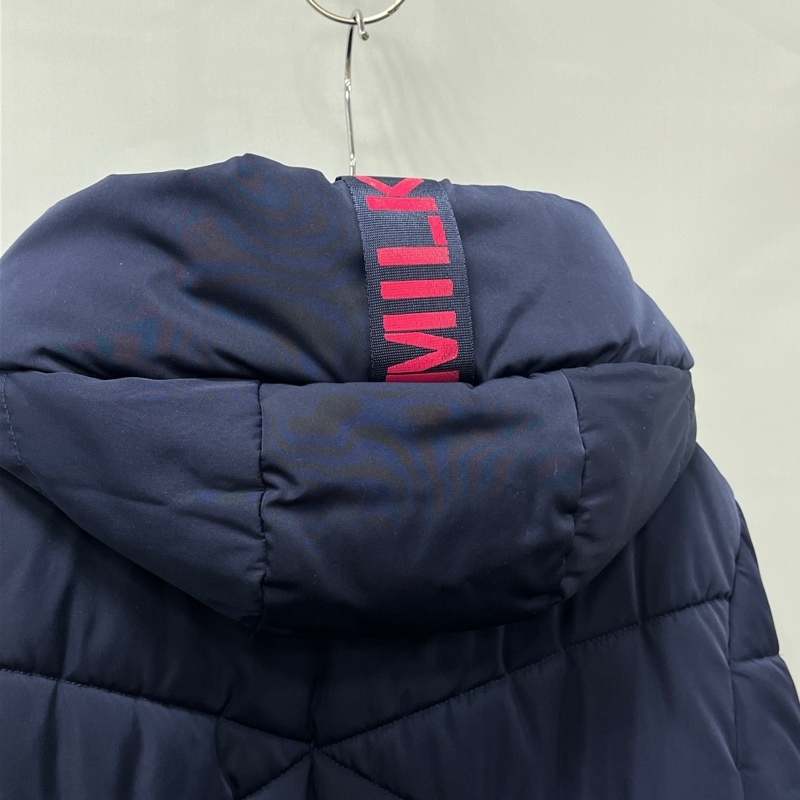 MILK FED./ミルクフェド/QUILTED JACKET/キルテッドジャケット/中綿フーデッドジャケット/袖ラバーワッペン/03183506/フードロゴプリント_画像6