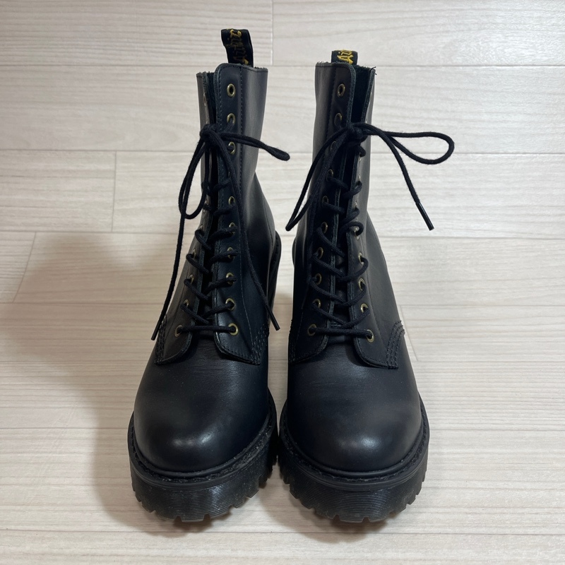 Dr.Martens/ドクターマーチン/KENDRA/ケンドラ/10 Eyes Boots/レースアップブーツ/UK5/ブラック/ヒール高さ約10cm_画像3