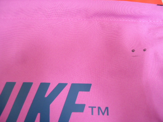 【KCM】Z-bag-40★展示品★【NIKE/ナイキ】ヘリテージ　2.0　グラフィック　ジムサック　ナップサック　BA5903-691　ピンク　容量13L_画像7