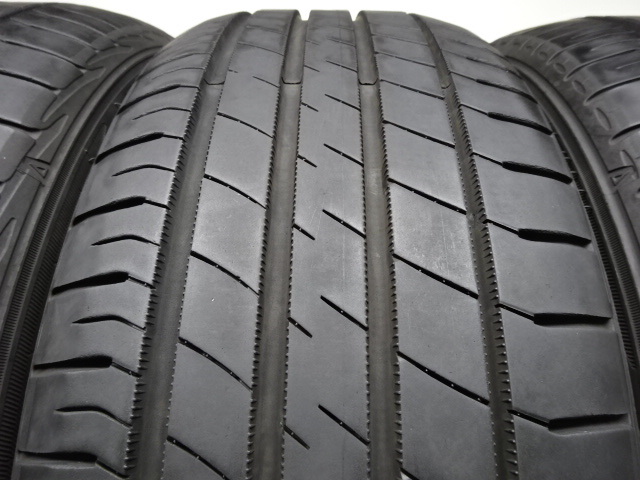 Y-042(送料無料/代引きOK)ランクE 中古 希少サイズ 195/55R16 DUNLOP LE MANS V ルマンファイブ 2021年 7～8分山 夏タイヤ 4本SETの画像3