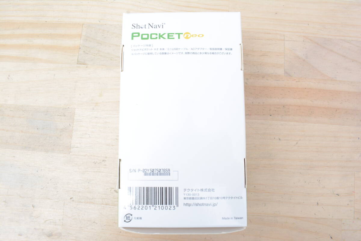 【程度良好 距離計測器】ショットナビ Shot Navi Pocket NEO ポケット ネオ イエロー GPSナビ ゴルフ用 GPS 小型距離計測器 人気モデルの画像9