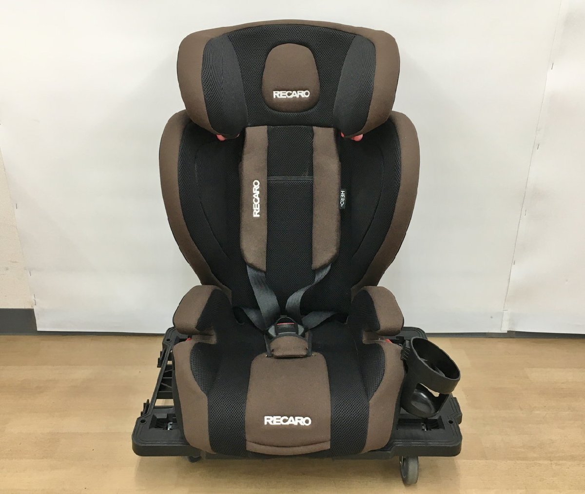 レカロ RECARO チャイルドシート スタート ジェイワン スマイル RC370.008 ジラッフェブラウン 1歳-12歳頃 9kg-36kg 2402LT082_画像3