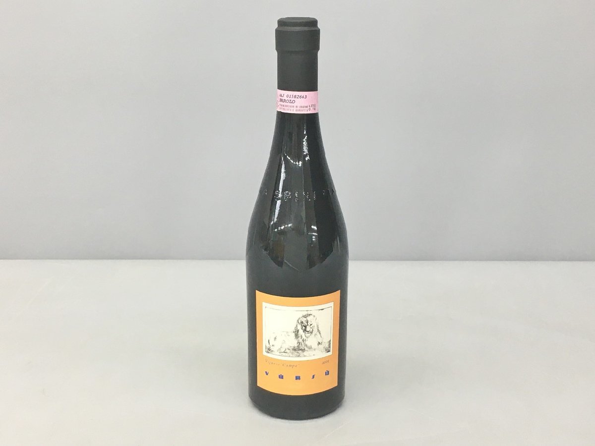 カンペ バローロ 2001 CAMPE BAROLO ワイン 750ml 14.5％ イタリア ラ・スピネッタ社 ピエモンテ州 ネッビオーロ 未開栓 2401LS469_画像1