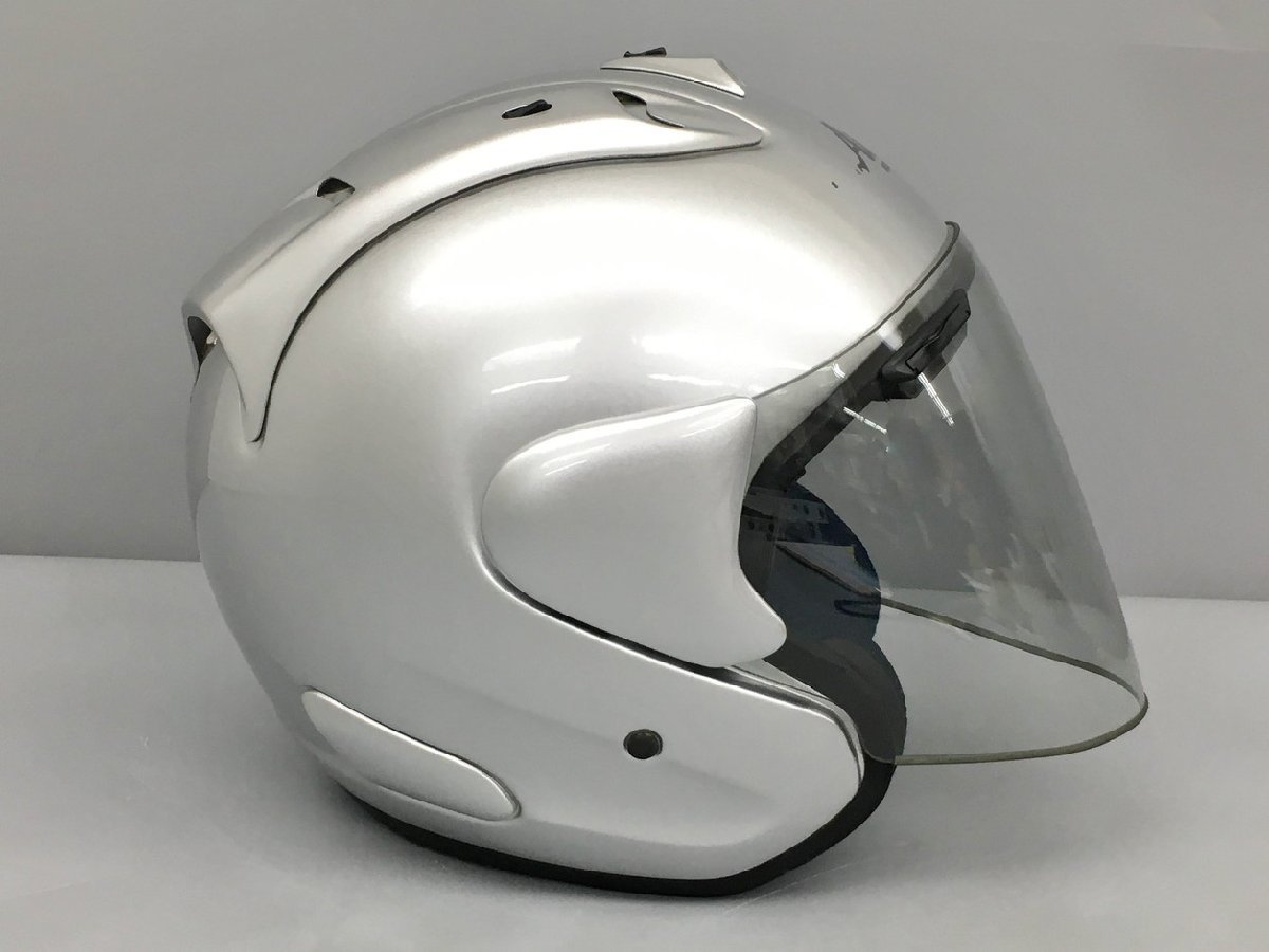 アライ arai バイク用オープンフェイスヘルメット SZ-RAMⅢ シルバー系 57-58cm SZ-RAM3 Mサイズ 2402LT044_画像5